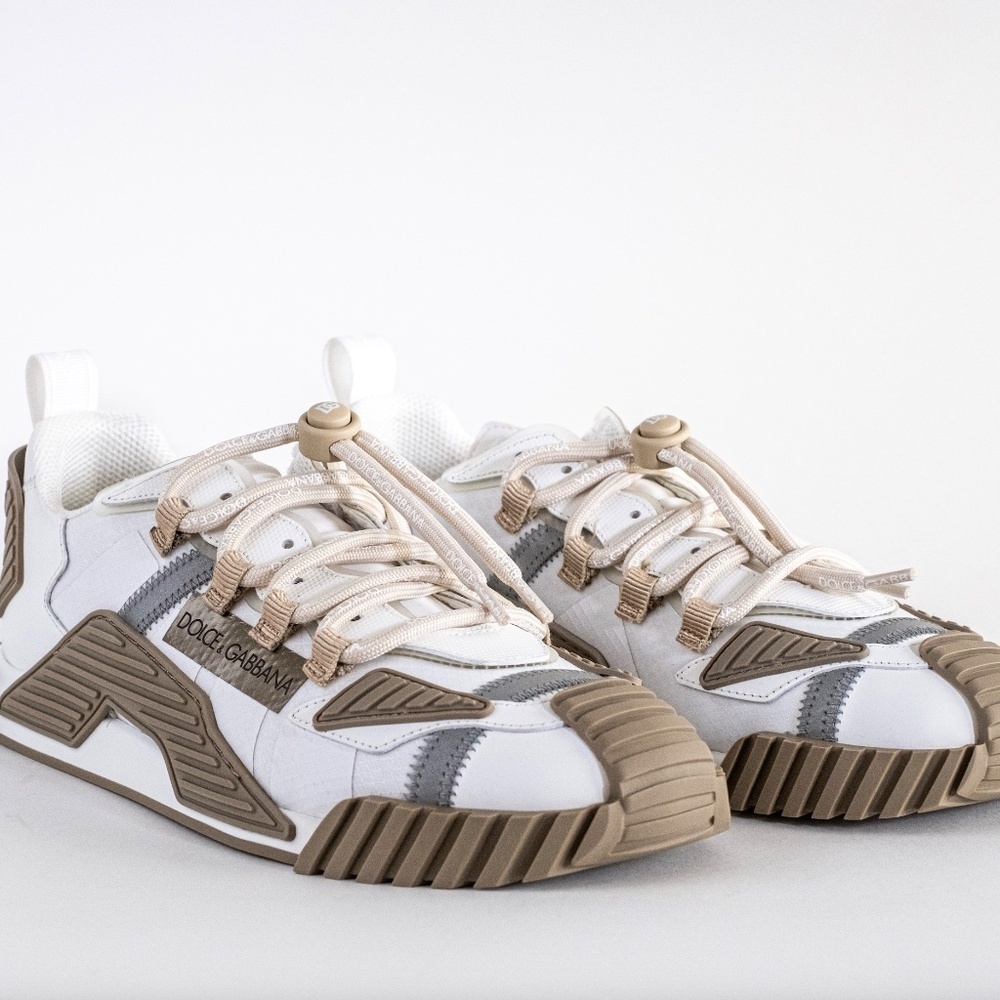 Size EU42.5 | US9.5 - DOLCE & GABBANA Men's NS1 Paneled Sneakers Authentic NEW - Picture 5 of 16